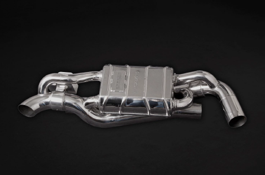 Porsche 992 Carrera/S/Turbo/Turbo S - Valved Exhaust Muffler for OEM Cats (OE Actuators)