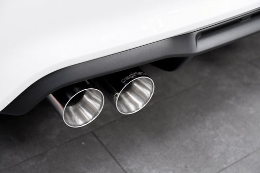 BMW M2 (F87) - ECE Valved Exhaust w/ MidSilencer Spare Pipes + Stainless Tips (CES3)