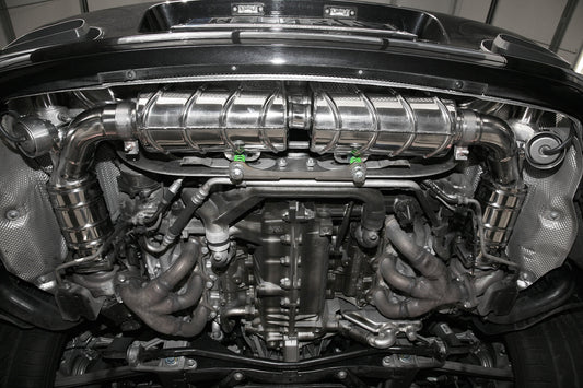 Porsche 997.1 Turbo/S/GT2/2RS - Valved Exhaust + 250 Cell Sport Cats (CES3)