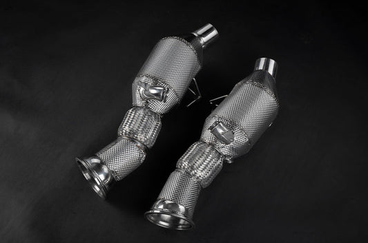 Ferrari 296 - Sport Cat Downpipes