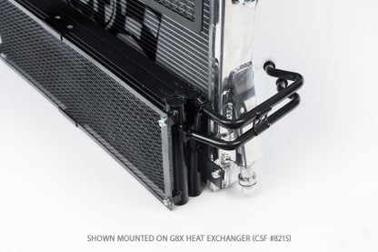 M2/M3/M4 G8X ZF8 Race Transmission Oil Cooler + Rock Guard