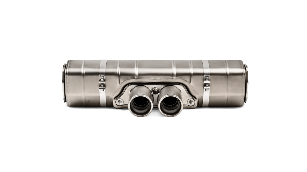 991.2 / 911 GT3 Slip-On Exhaust System with Tail Pipe Set (Titanium)