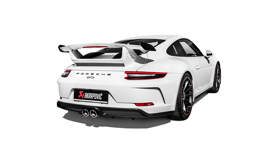 991.2 / 911 GT3 / GT3 RS Slip-On Race Line with Tail Pipe Set (Titanium)