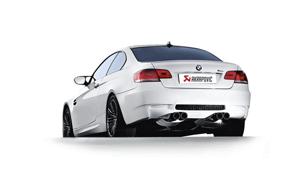 E92 / E93 M3 Evolution Exhaust System w/ Carbon Tail Pipe Set (Titanium)
