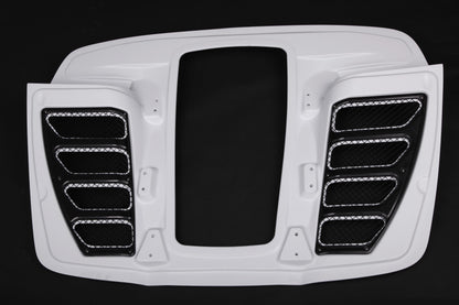 Ferrari 458 Spider - Carbon Fiber + Glass Bonnet
