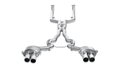 F10 M5 Evolution Exhaust System w/ Carbon Tail Pipe Set (Titanium)