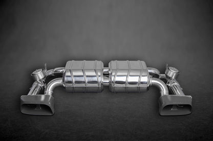 BMW 435i - Valved Exhaust with Middle Silencer Spare Pipes and Skirt Diffuser (CES3)