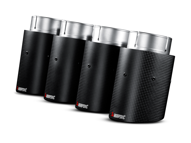 F10 M5 Evolution Exhaust System w/ Carbon Tail Pipe Set (Titanium)