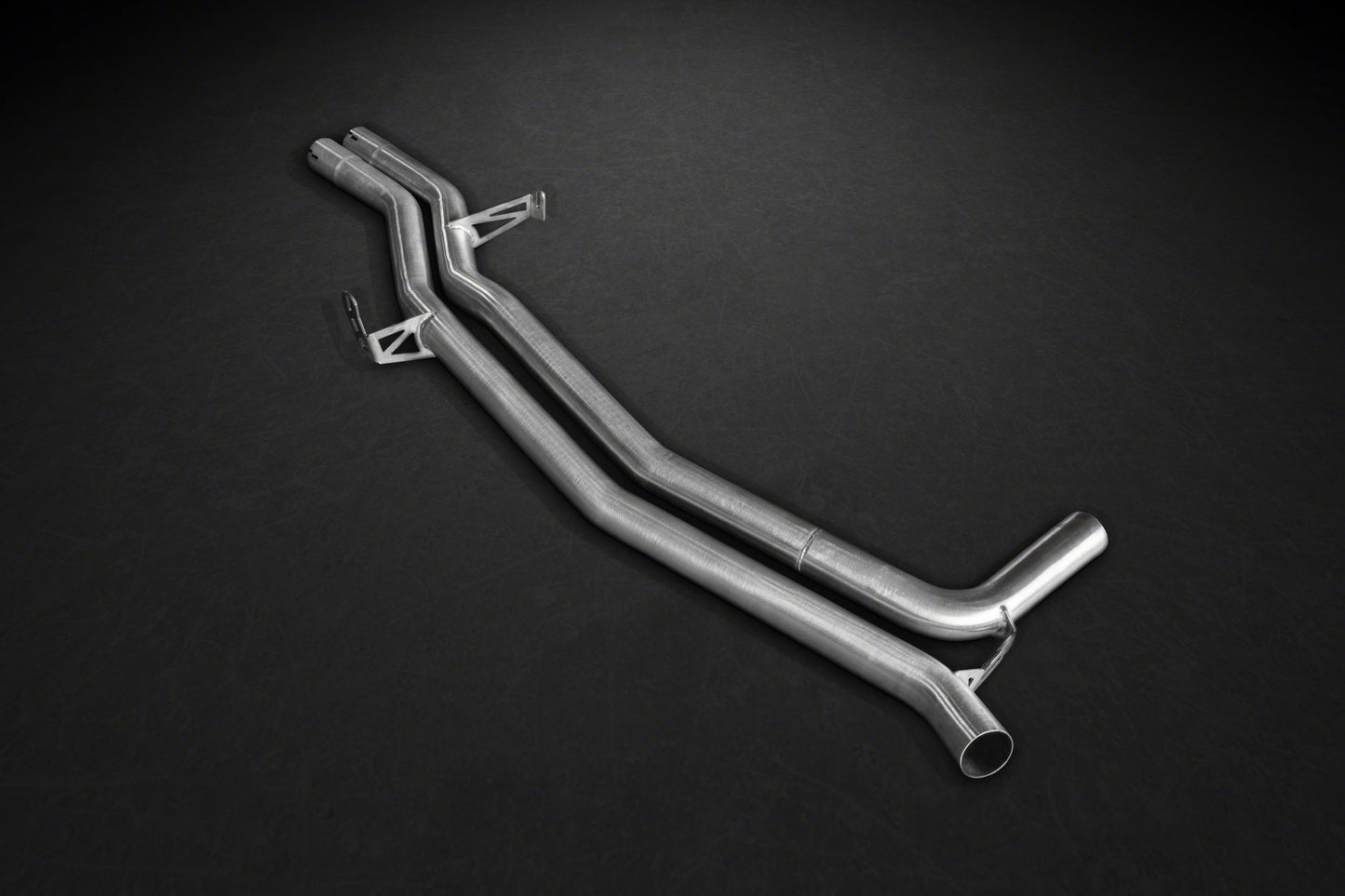 Porsche 95B Macan S/Turbo - Valved Exhaust w Mid Pipes + Ceramic Tips (CES3)