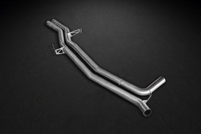 Porsche 95B Macan S/Turbo - Valved Exhaust w Mid Pipes + Ceramic Tips (CES3)