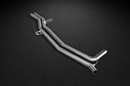Porsche 95B Macan S/Turbo - Valved Exhaust w Mid Pipes + Ceramic Tips (CES3)