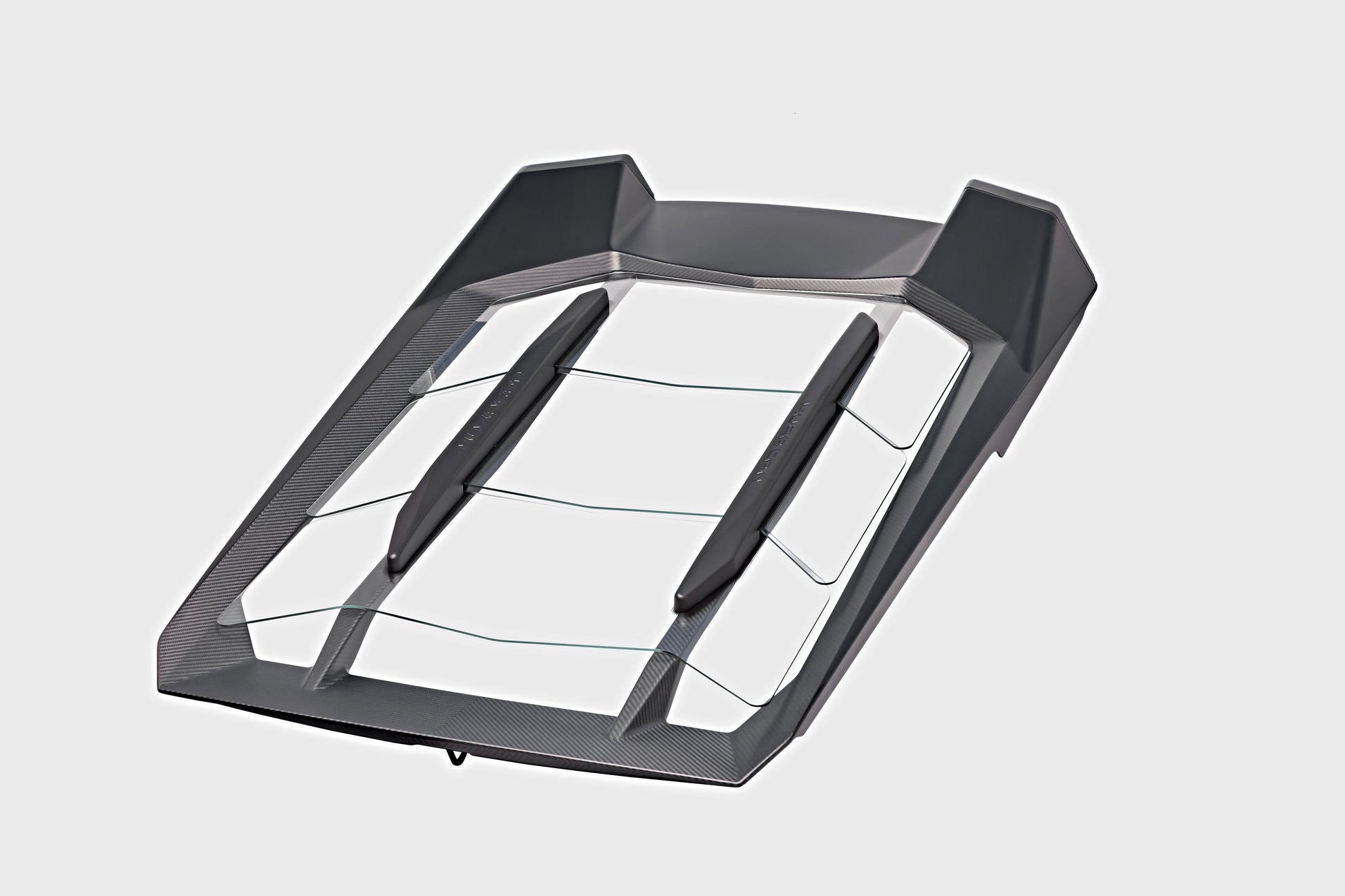 Lamborghini Huracan - Carbon Fiber + Glass Bonnet (With Scoops)