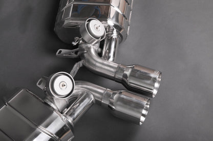 Porsche 981/982 Boxster/Cayman/GT4/718 - Valved Exhaust + Stainless Tips