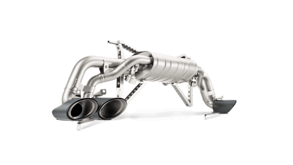 Huracan LP 610-4 Coupe / Spyder Slip-On Exhaust System w/ Carbon Tail Pipe Set (Titanium)