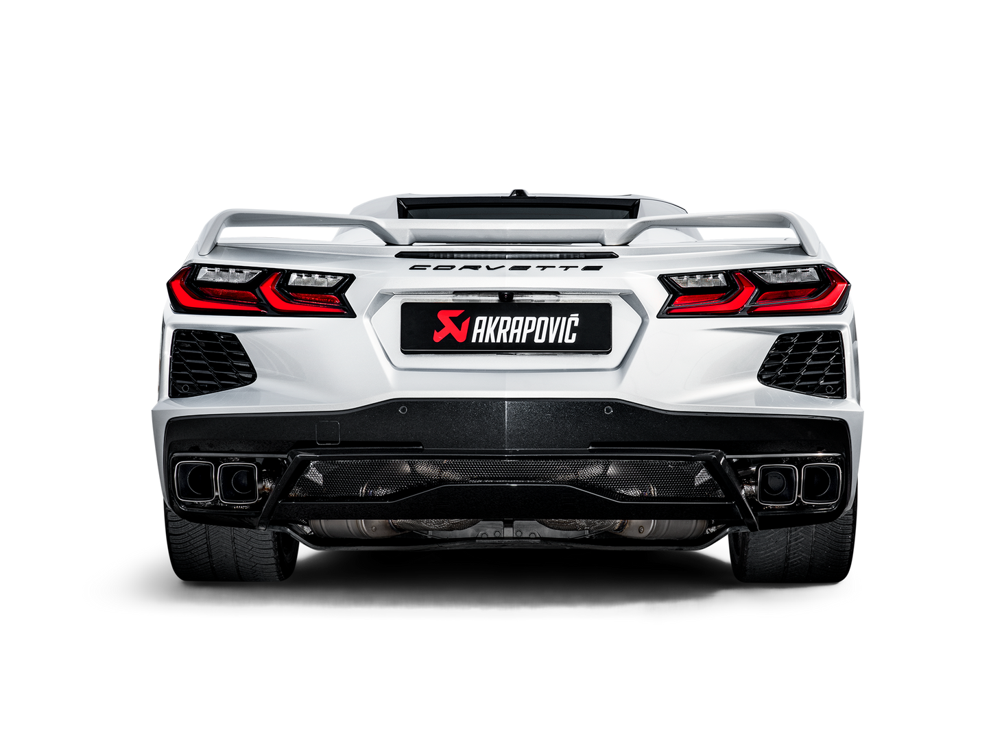 C8 Corvette Titanium Performance Exhaust - Slip-On Line