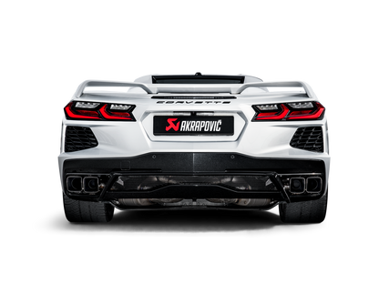 C8 Corvette Titanium Performance Exhaust - Slip-On Line