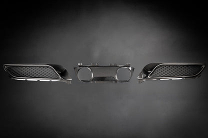 Ferrari 296 - Carbon Fiber Twin Tailpipe Conversion (OEM/Capristo)