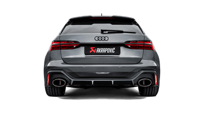 C8 RS6 / RS7 Carbon Rear Diffuser - Gloss