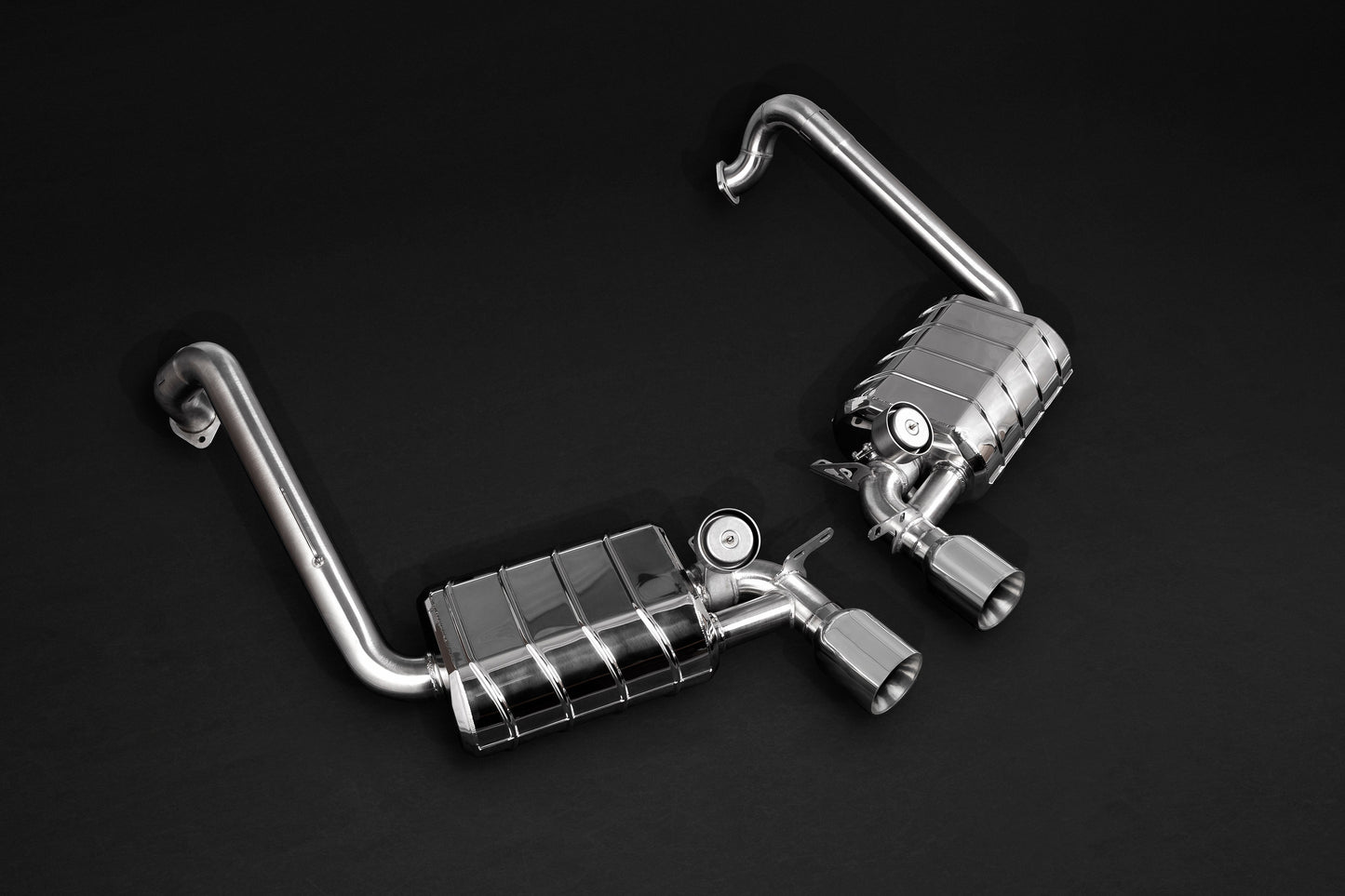 Porsche 981/982 Boxster/Cayman/GT4/718 - Valved Exhaust + Stainless Tips