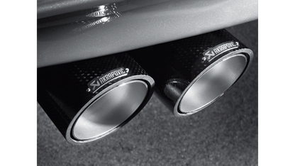 E82 1M Coupe Evolution Exhaust System w/ Carbon Tail Pipe Set (Titanium)