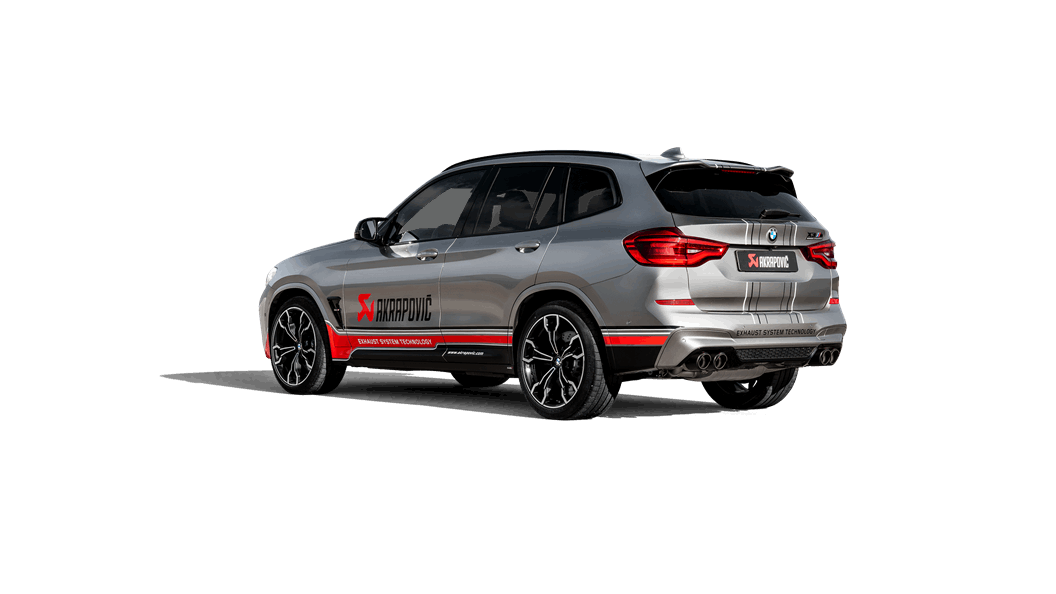 F9X X3M / X4M Titanium Slip-On Performance Exhaust