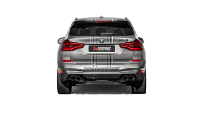 F9X X3M / X4M Titanium Slip-On Performance Exhaust