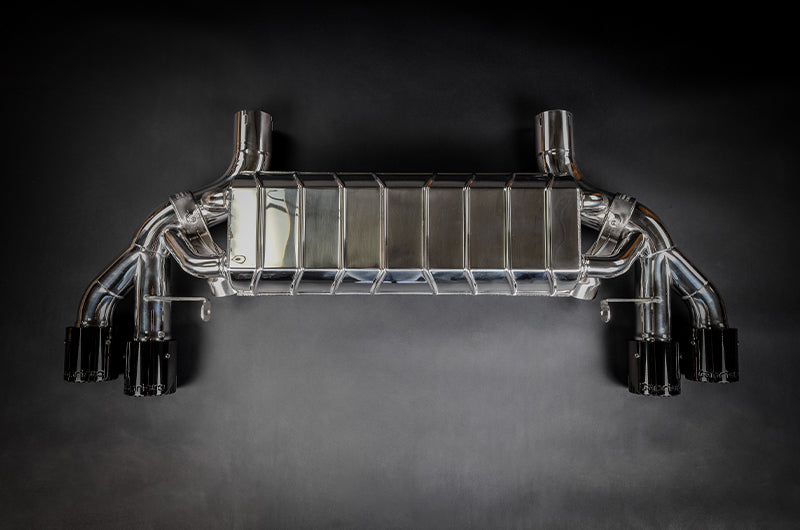 BMW M5 CS (F90) - ECE Valved Exhaust + Wicrom Tips (OE Actuators)