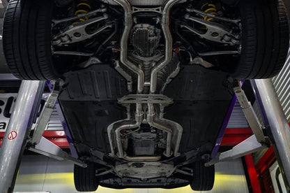 BMW M2 (G87) - Valved Exhaust, MidSilencer Spare, 200 Cell OPF + Wicrom Tips (OE Actuators)
