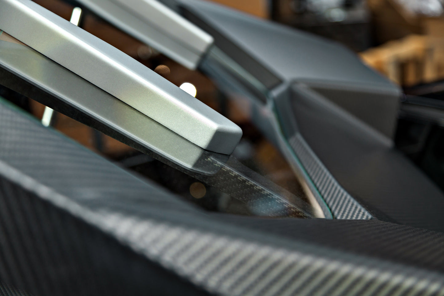 Lamborghini Huracan - Carbon Fiber + Glass Bonnet (No Scoops)