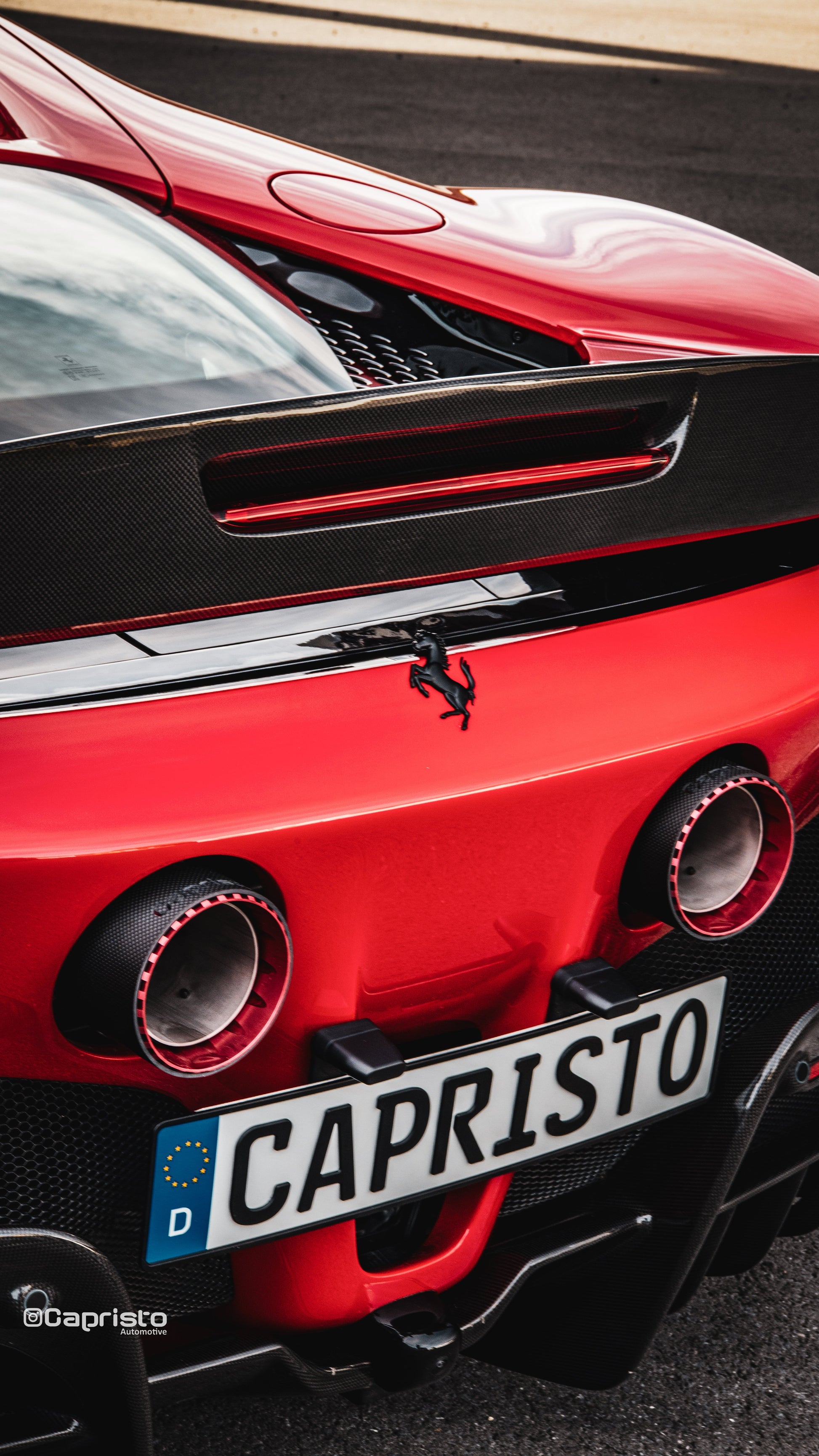 Ferrari SF90 - Capristo Exhaust Tips