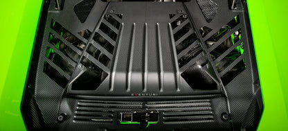 Eventuri Satin Carbon Engine Cover Set for Lamborghini Huracan [EVE-HCN-CFM-ENG]