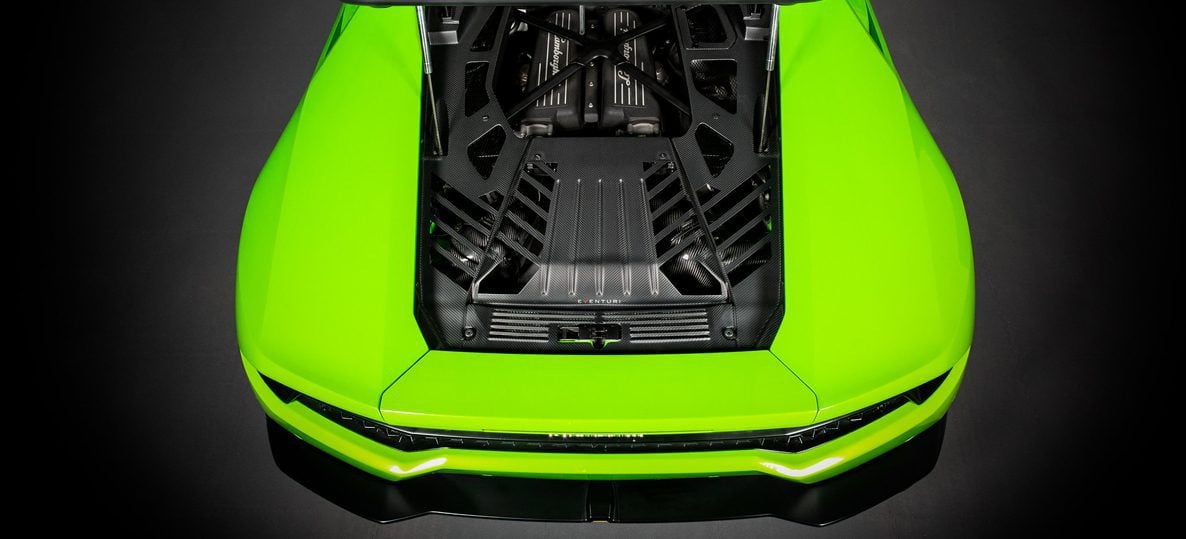 Eventuri Satin Carbon Engine Cover Set for Lamborghini Huracan [EVE-HCN-CFM-ENG]