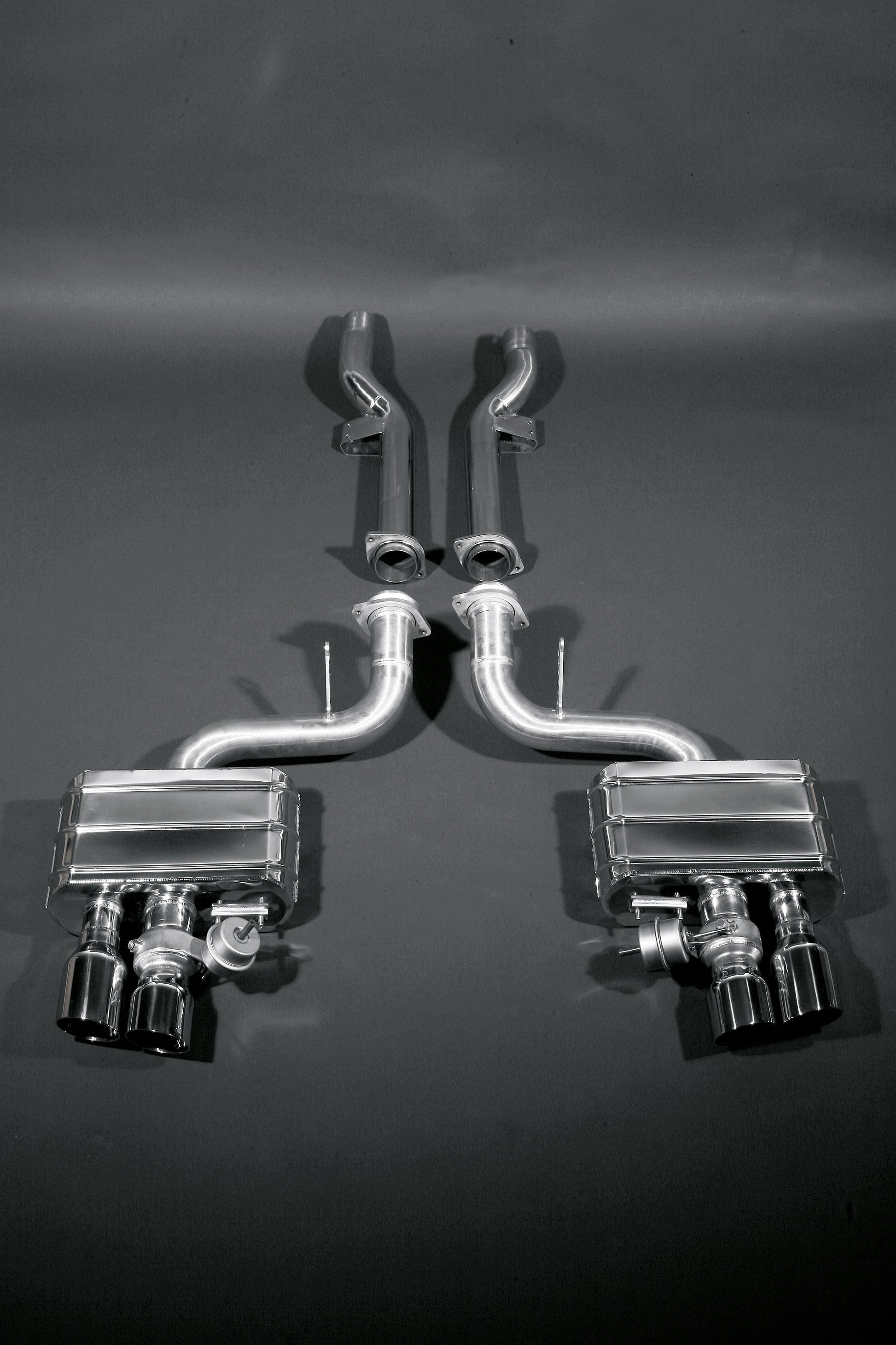 Ferrari 599 GTB Fiorano - Valved Exhaust + Post Cat Spare Pipes