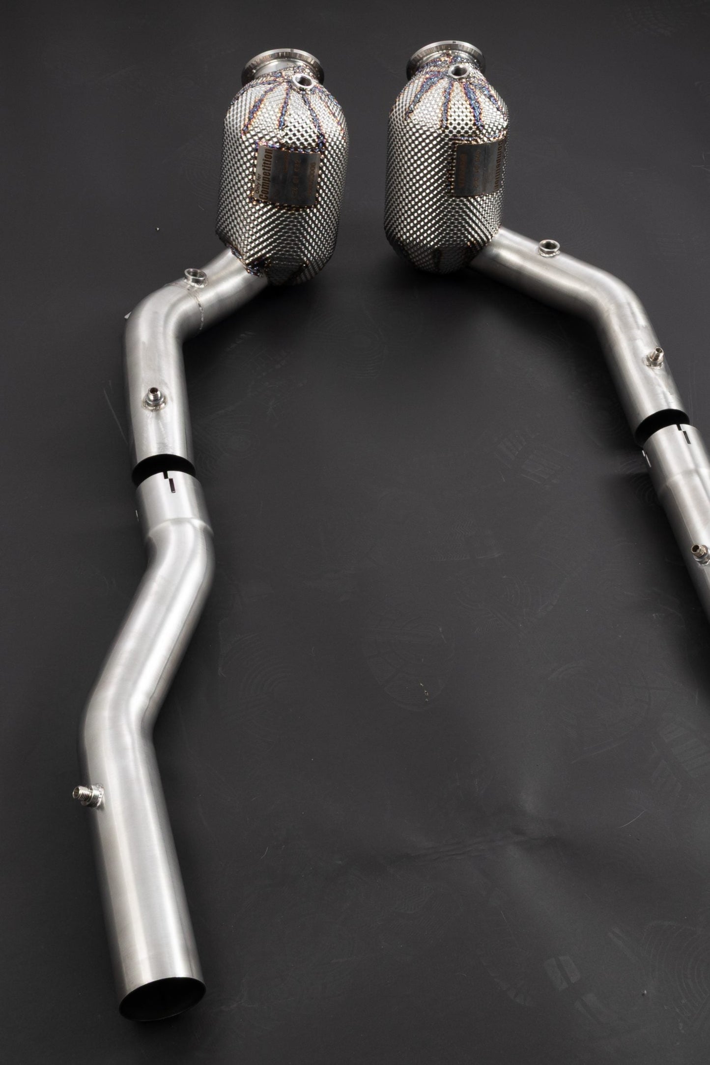 Ferrari Roma - Sport Cat Downpipes + Heat Protection