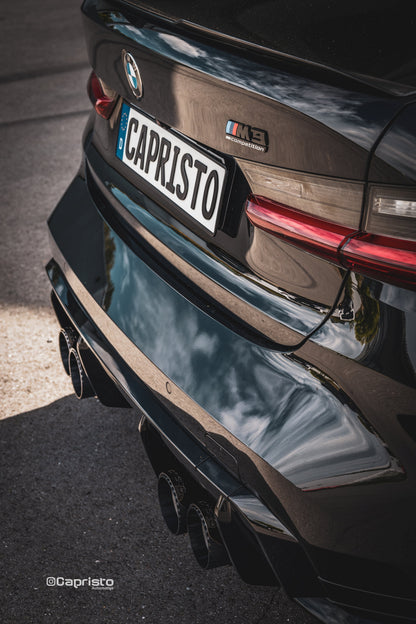 BMW M3/M4 (G8X) - ECE Valved Exhaust, Middle Silencer Spare + Wicrom Tips (OE Actuators)