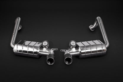 Porsche 981/982 Boxster/Cayman/GT4/718 - Valved Exhaust + Carbon Tips (CES3)