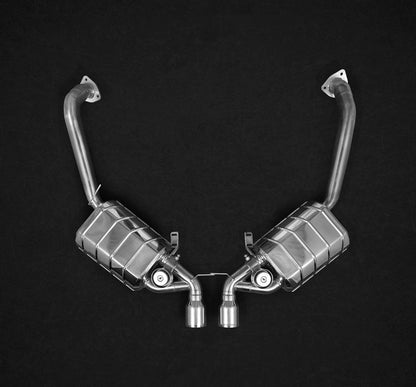 Porsche 987.2 Boxster/Cayman - Valved Exhaust w Cat Spares (CES3)