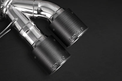 BMW M5 (F10) - Valved Exhaust, Mid-Pipes + Carbon Tips (CES3)