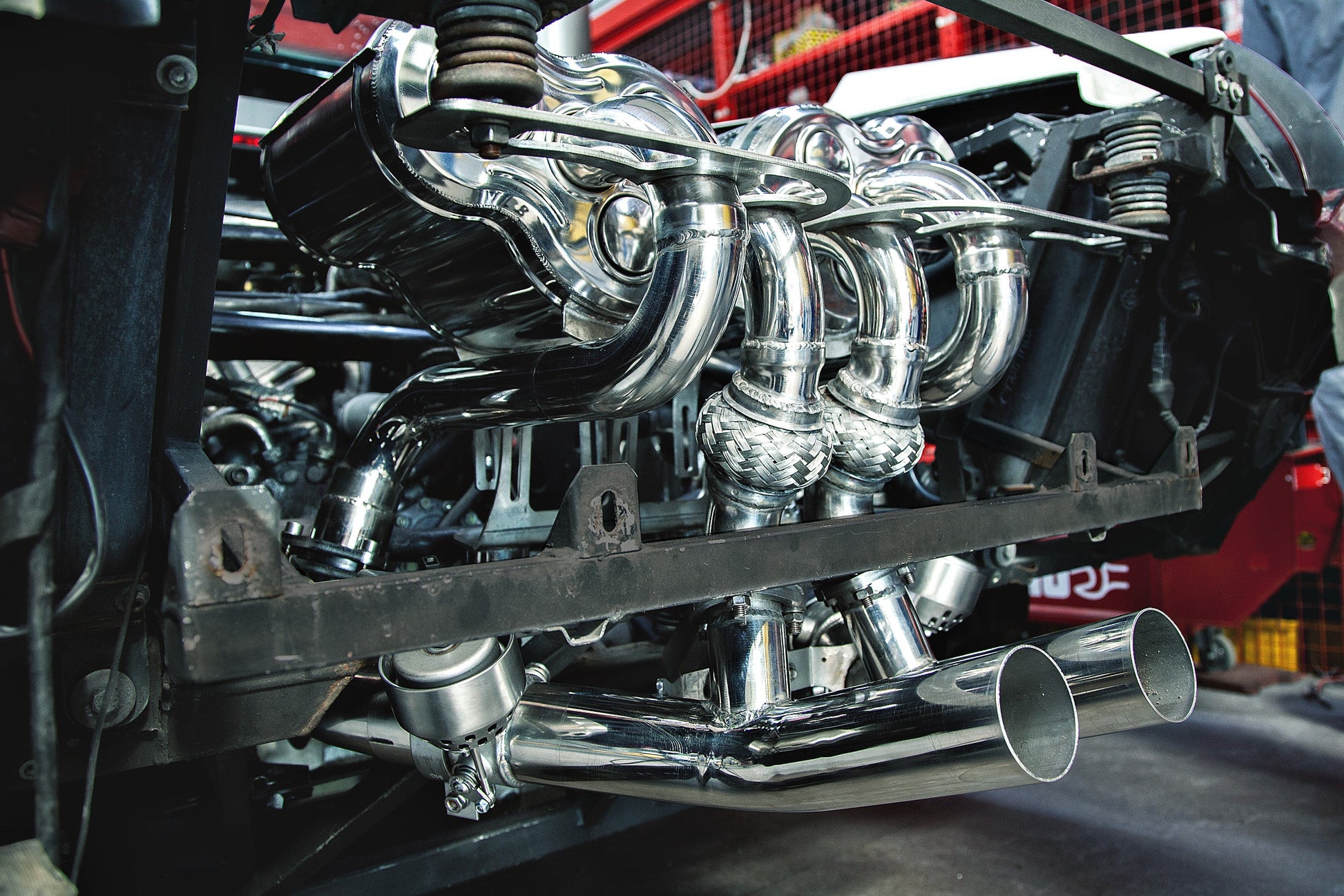 Lamborghini Murcielago LP640 - Racing Valved Exhaust w/ Headers, Sport Cats, and Ceramic Coated Tips
