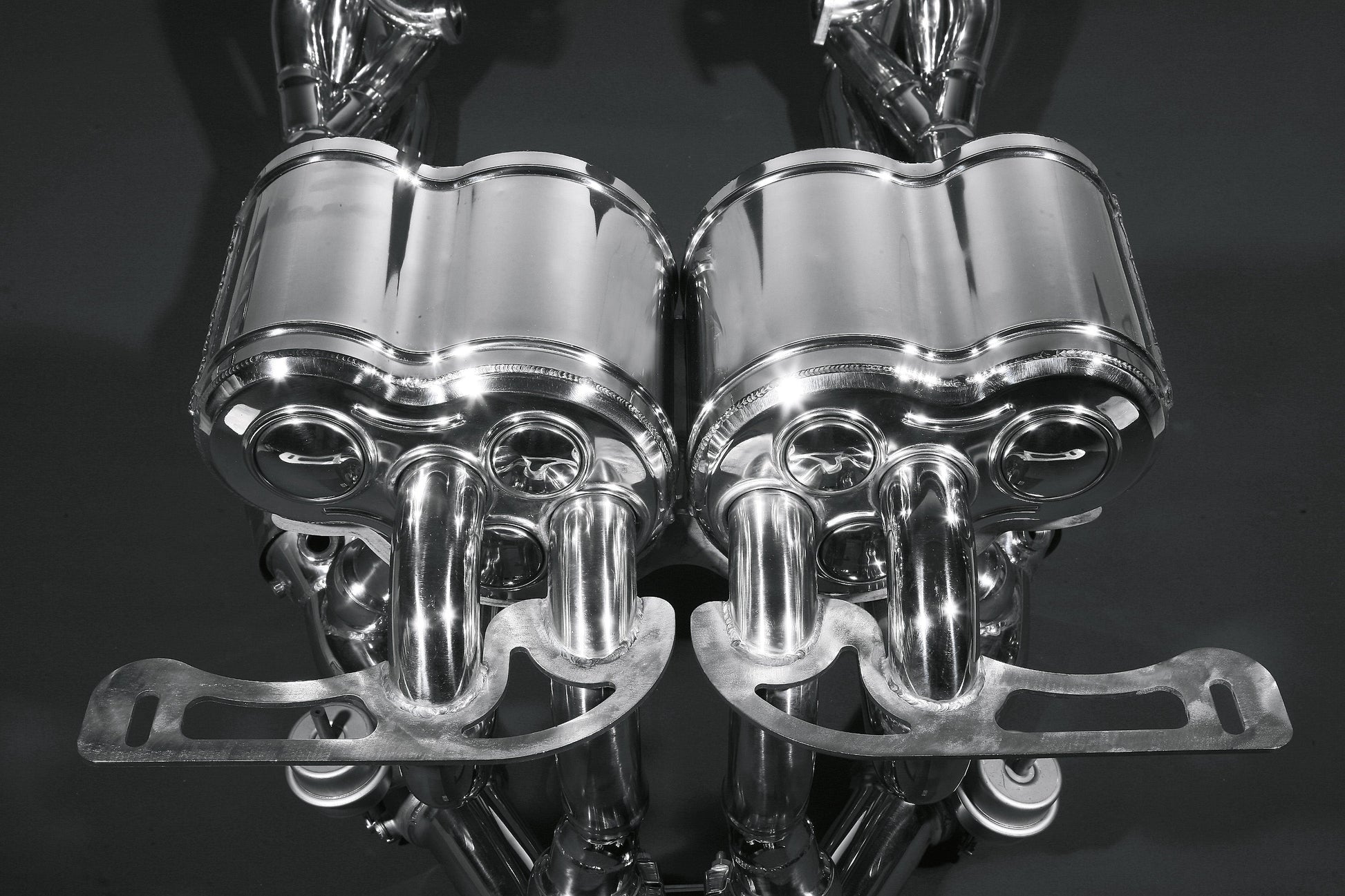 Lamborghini Murcielago LP640 - Racing Valved Exhaust w/ Headers, Sport Cats, and Ceramic Coated Tips