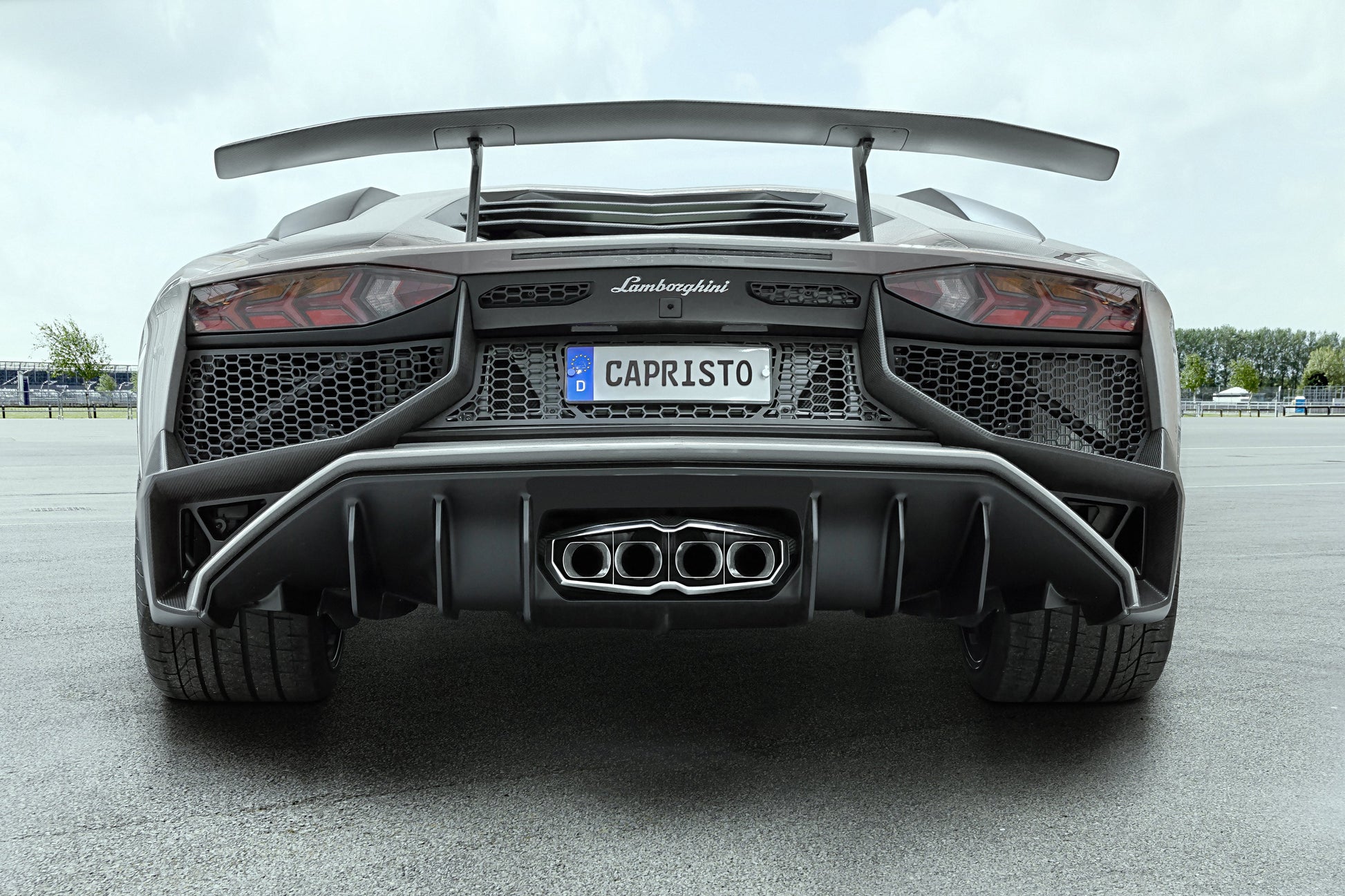 Lamborghini Aventador LP750 SV - Valved Exhaust + Carbon/Stainless Frame