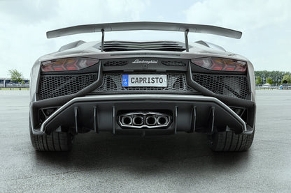 Lamborghini Aventador LP750 SV - Valved Exhaust + Carbon/Stainless Frame