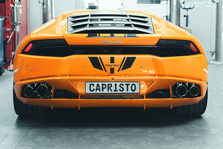 Lamborghini Huracan - Carbon Fiber + Glass Bonnet (No Scoops)