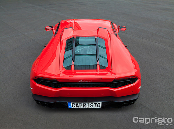 Lamborghini Huracan - Carbon Fiber + Glass Bonnet (With Scoops)