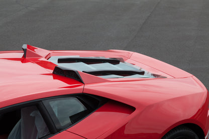 Lamborghini Huracan - Carbon Fiber + Glass Bonnet (With Scoops)