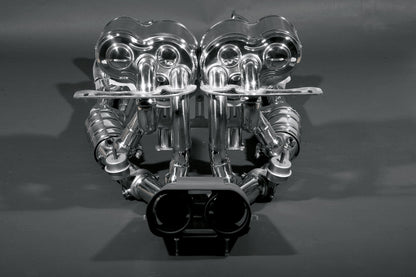 Lamborghini Murcielago LP670 SV - Racing Valved Exhaust w/ Headers, Sport Cats + Ceramic Coated Tip