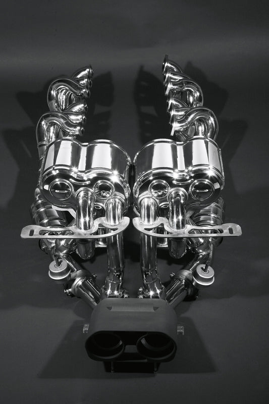 Lamborghini Murcielago LP670 SV - Racing Valved Exhaust w/ Headers, Sport Cats + Ceramic Coated Tip