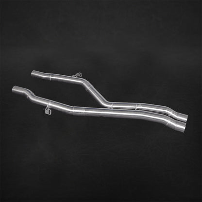 BMW M2 Competition/CS (F87) - Valved Exhaust, MidSilencer/OPF Spare + Wicrom Tips (OE Actuators)