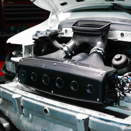 Rennline Carbon Fiber Intake for Porsche 991.1 C2/C2S/C4/C4S 2012-2016, Dual Filters