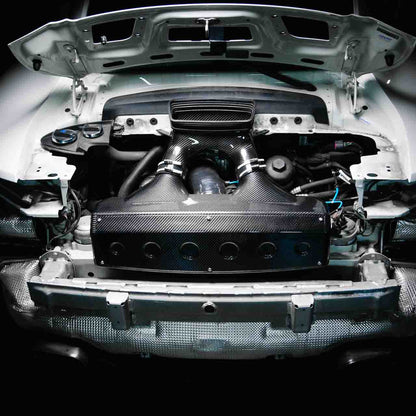 Rennline Carbon Fiber Intake for Porsche 991.1 C2/C2S/C4/C4S 2012-2016, Dual Filters